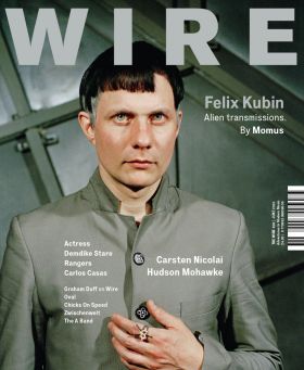 Felix Kubin on the cover of the June 2010 issue of the Wire (ripped from thewire.co.uk)