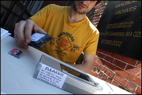 Cassette Collage Experiment